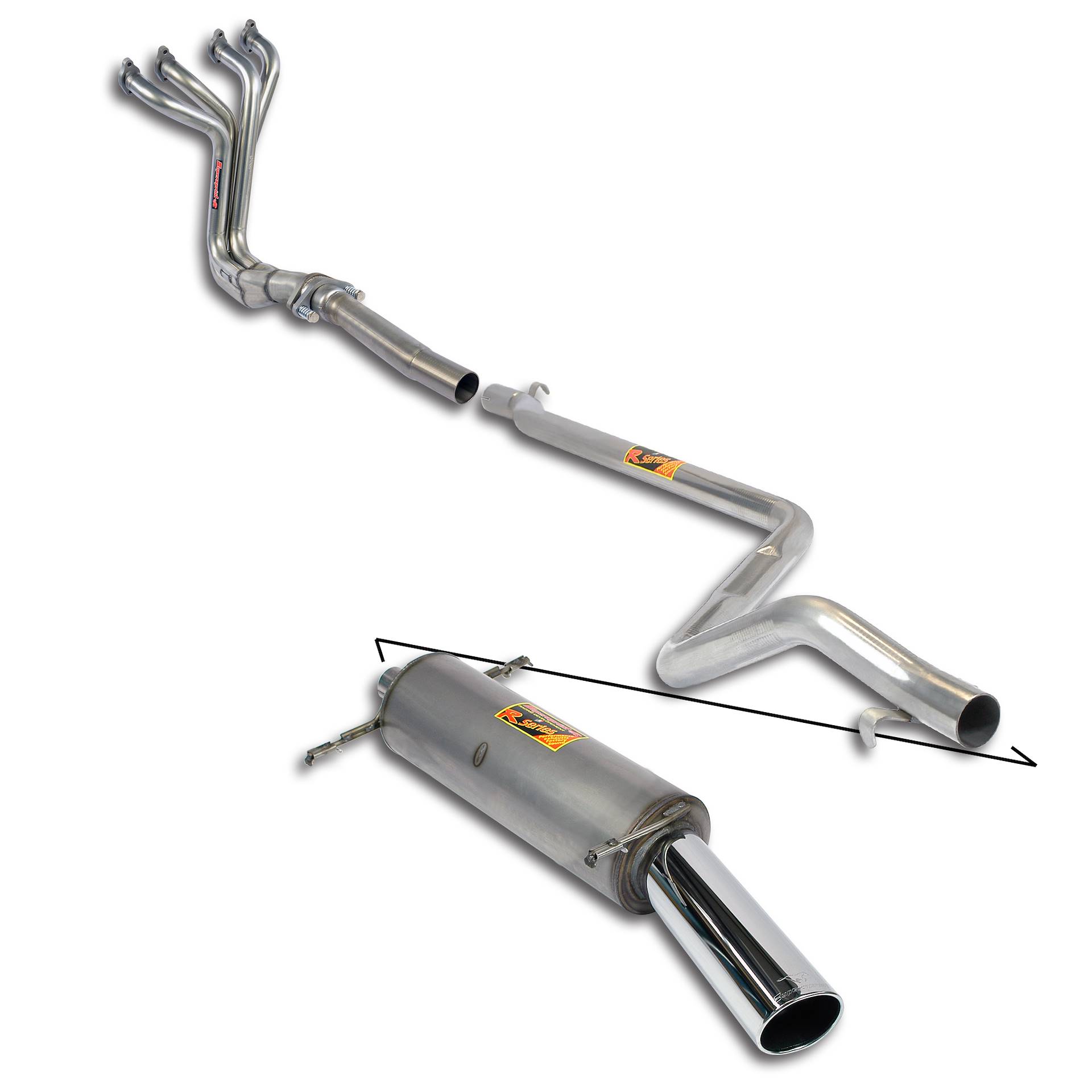 Track performance package 4-1 Oversize Ø50mm